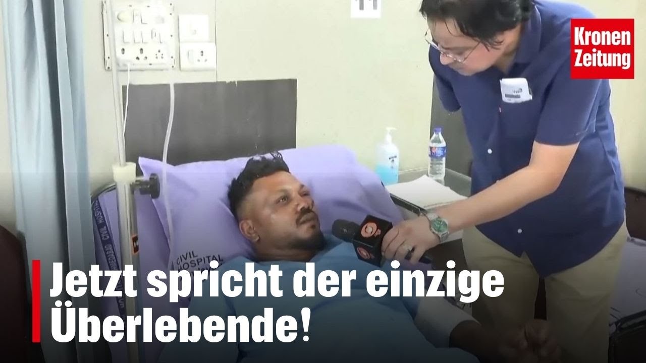 Jetzt spricht der einzige &Uuml;berlebende! I NEWS krone.tv