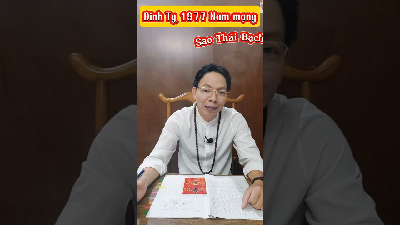 Tử vi Đinh Tỵ 1977 nam mạng 2025 #tuvi #tuvi2025 #dinhty1977 #phongthuyquangtong #phongthuy