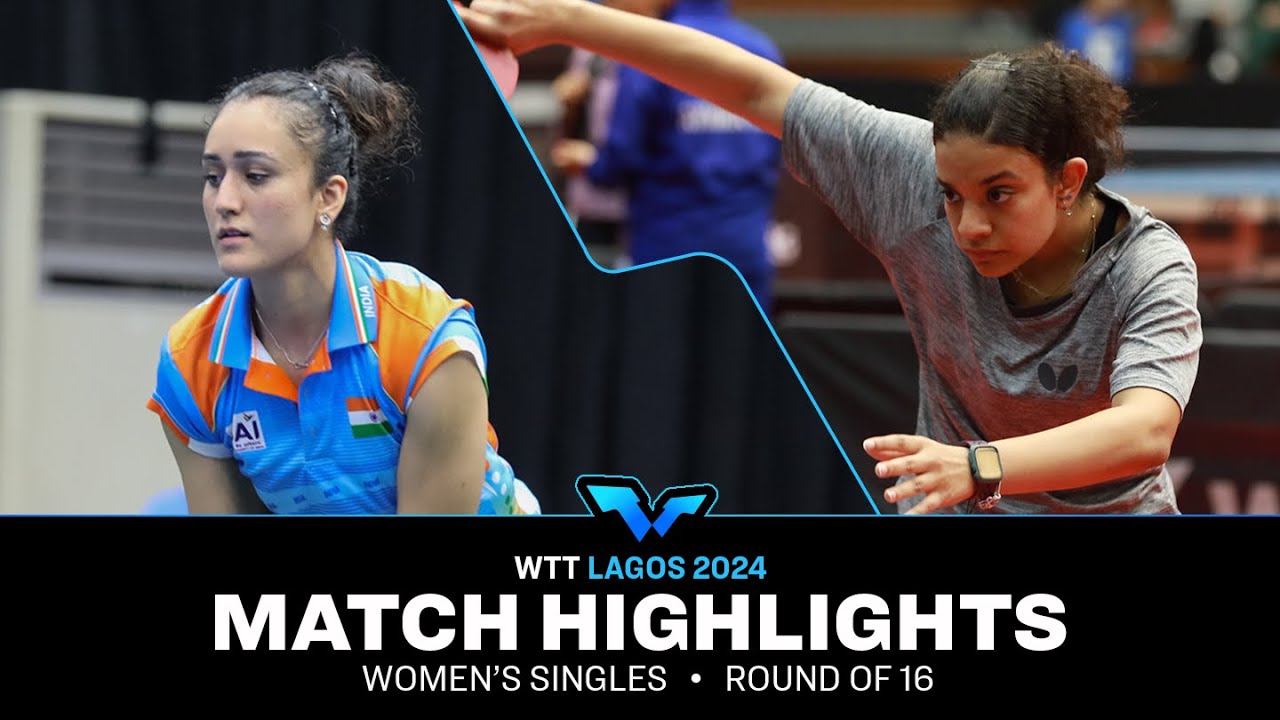 Farida Badawy vs Manika Batra | WS R16 | WTT Contender Lagos 2024