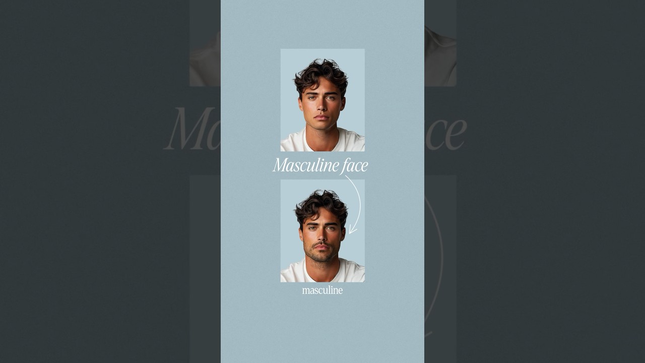 3 Steps for a More Masculine Face
