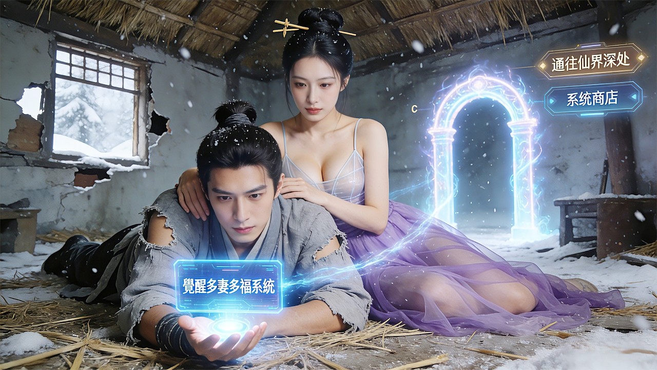 全村窮得啃樹皮？幸好有多子多福系統，沒想到領著領著…領出一支起義軍！照樣坐上龍椅！#系統 #逆襲 #爭霸  #王朝 #爽文 #搞笑 #電影 #穿越 #短剧推荐 #打臉