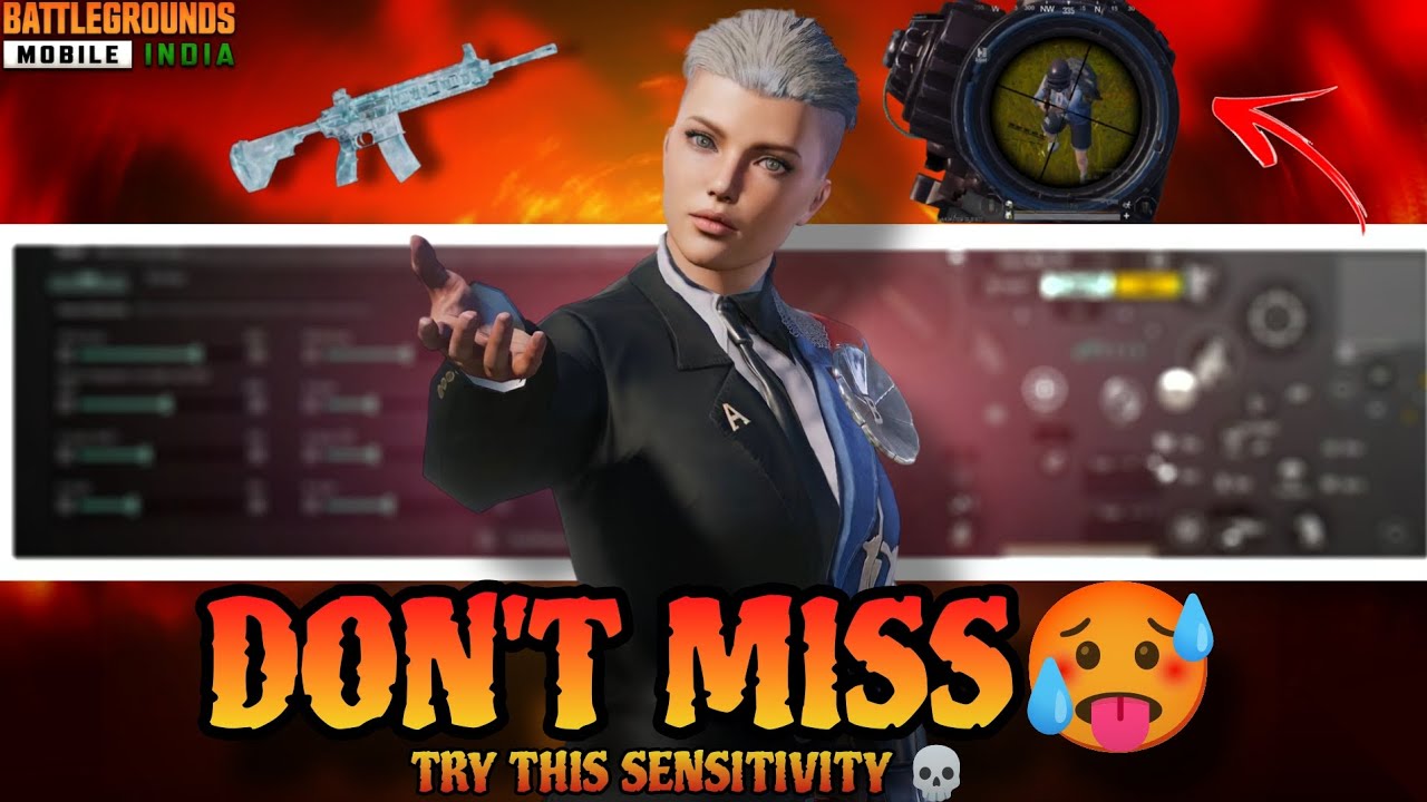 🔥Bgmi sensitivity settings 2026 🥵 | Bgmi best sensitivity settings 😱| Zero recoil sensitivity bgmi