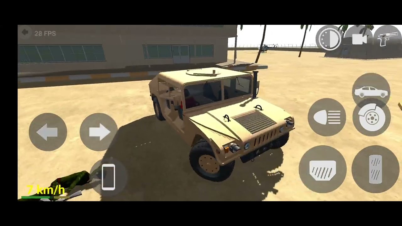 Indian bike drivien Army Hummer &Tank 