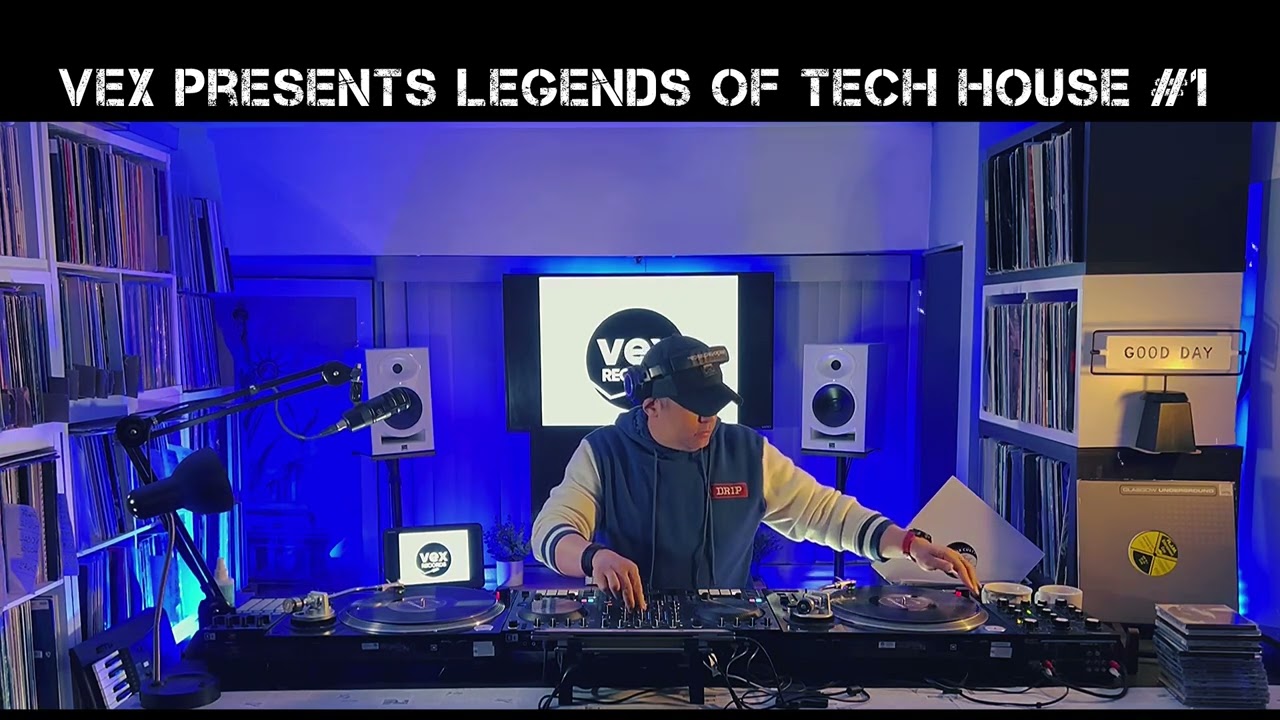 Vex Pres Tech House Legends (Tenaglia, Todd Terry, Micali, Presta, Barrat, Peace Division & More)