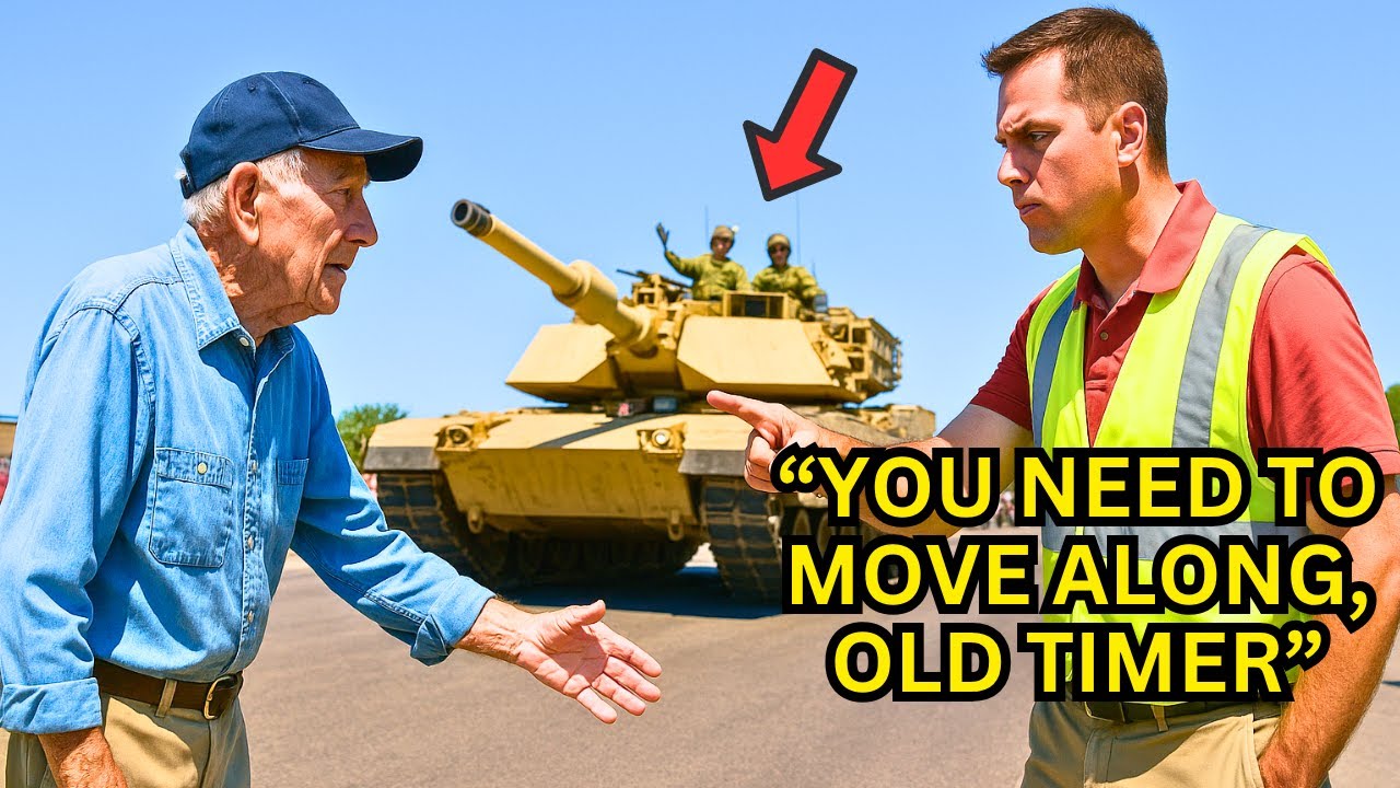 Parade Marshal Denies Old Armor Legend Entry—Until Army Chief Commands M1 Abrams Column to Halt