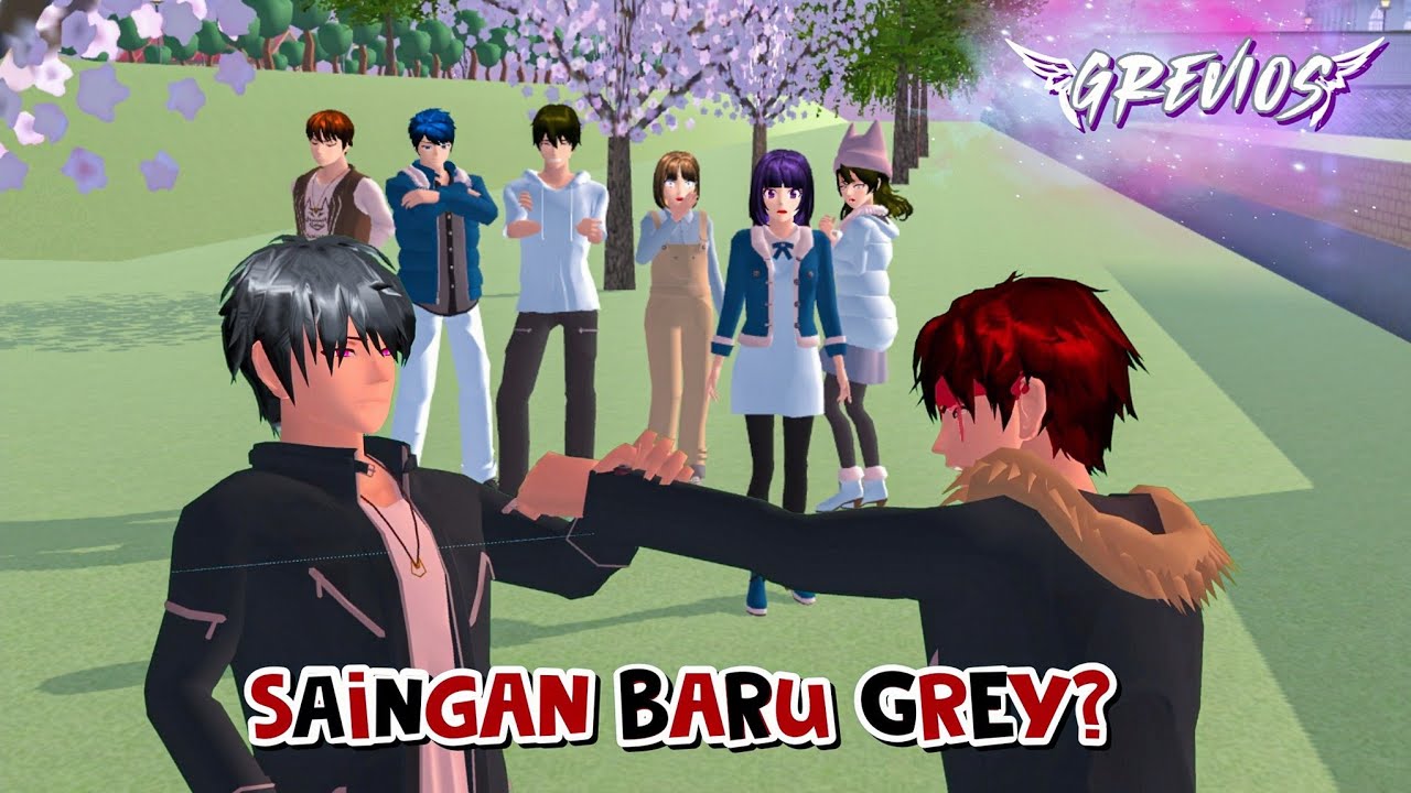 GREVIOS [GREY VIOLET STORY] || SAINGAN BARU GREY? || SAKURA SCHOOL SIMULATOR