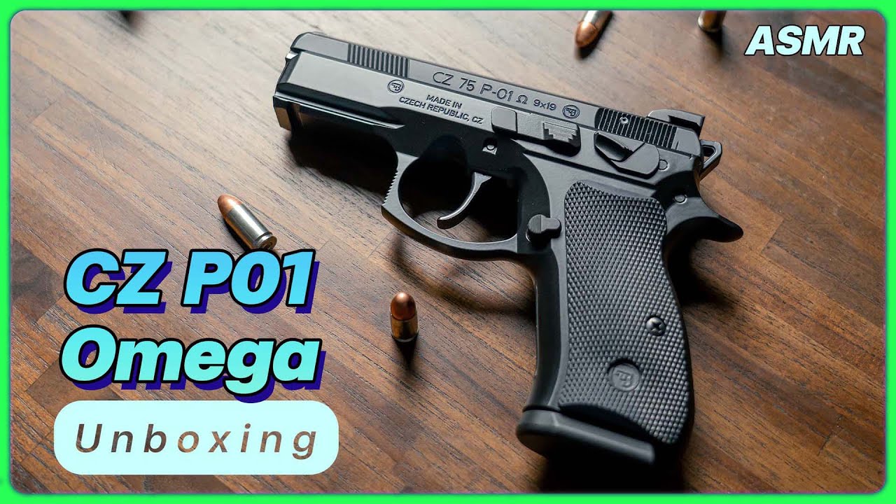 CZ 75 P-01 Omega Unboxing (Gun ASMR)