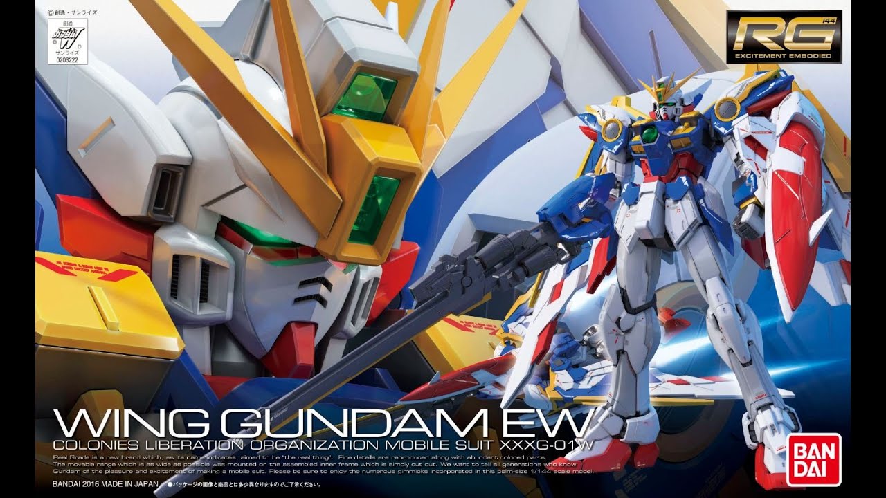 RG Wing Gundam EW | Speed Build | Gundam Wing Endless Waltz | Casual Assembly