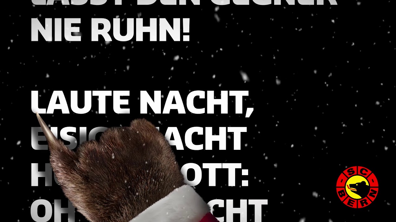 Laute Nacht, eisige Nacht. | Karaoke (SC Bern Version)