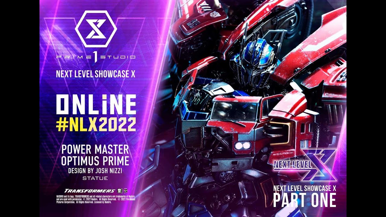 POWER MASTER OPTIMUS PRIME Statue | TRANSFORMERS | PRIME 1 NEXT LEVEL SHOWCASE X