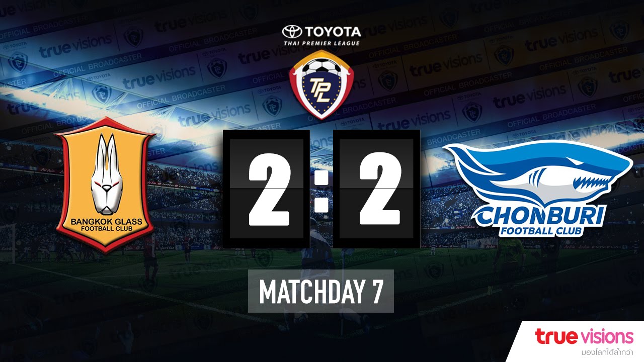 Highlight TPL 2015 - Bangkok Glass FC 2-2 Chonburi FC