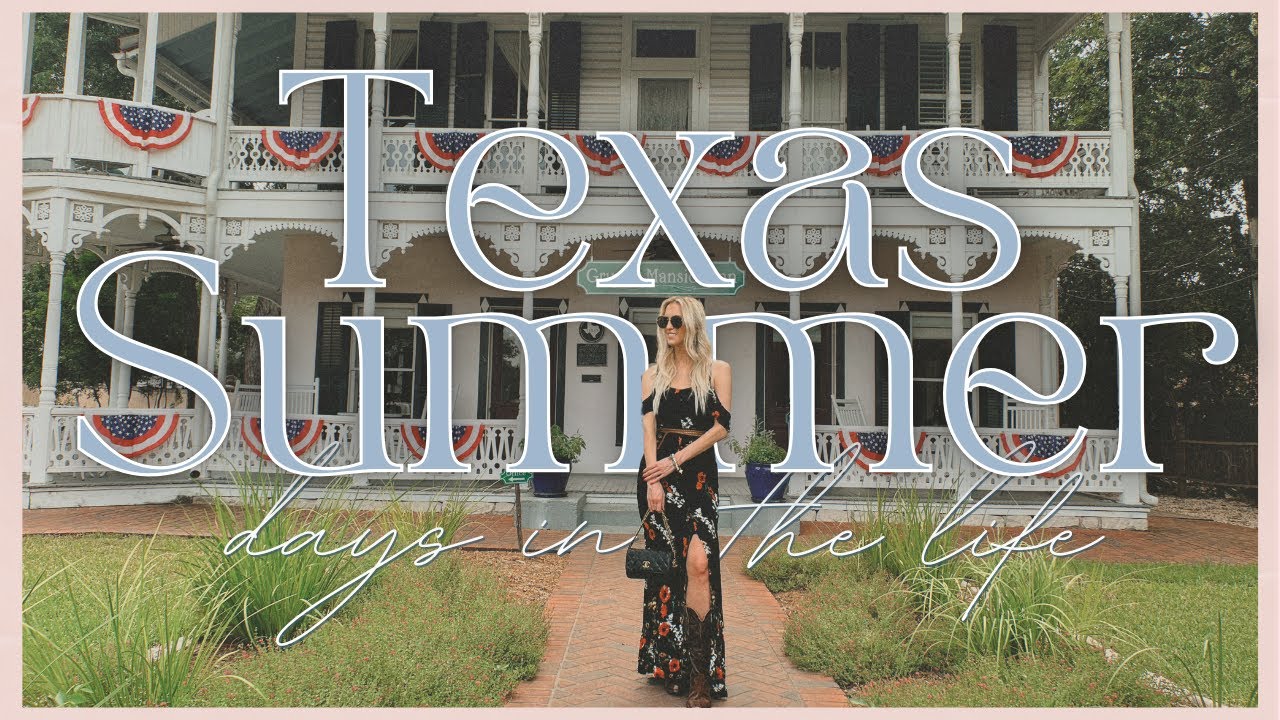 PERFECT SUMMER DAYS | ANTIQUING, TEXAS FOOD, RODEO, & SUMMER FESTIVAL | GRUENE TX |Romanticize life