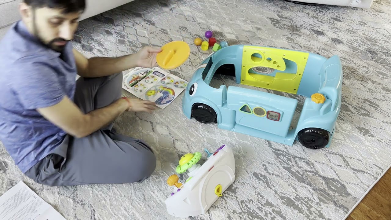 Fisher-Price Baby Car Activity Center Assembly and Review