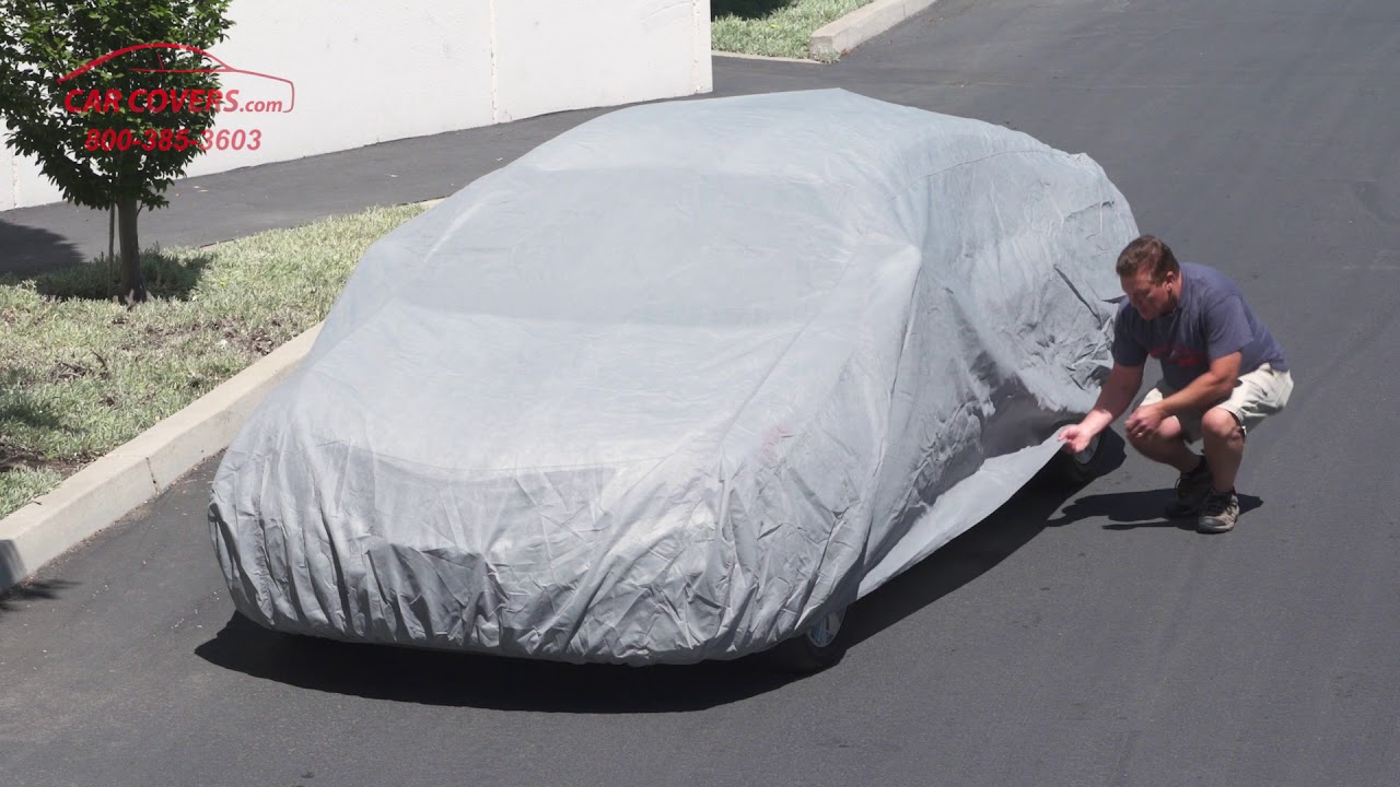 CarCovers.com - Basic Shield Car Cover - Indoor Dust Car Cover - Free Storage Bag