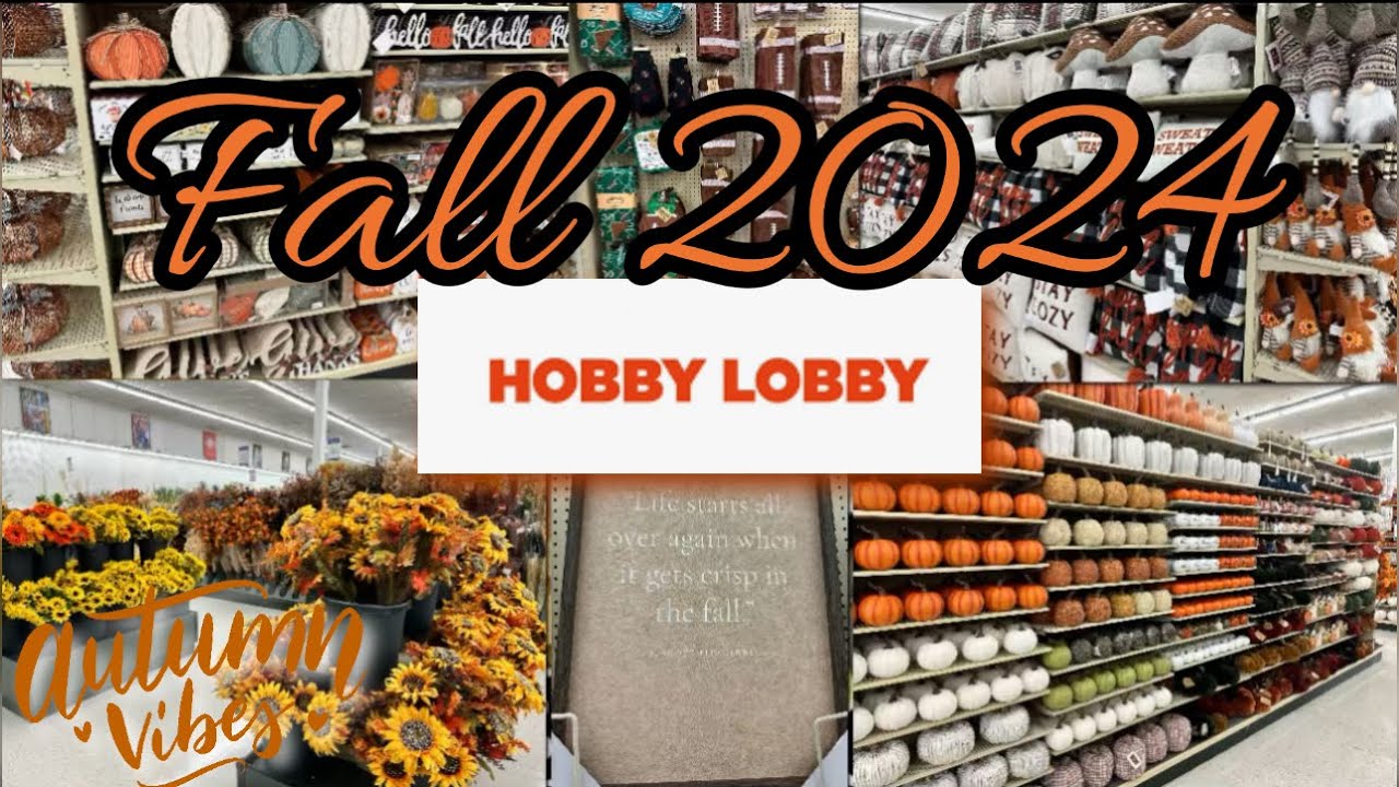 HOBBY LOBBY🚨🍁 FALL 2024 IS HERE🍁 FULL FALL WALKTHROUGH || MUST WATCH👀 #new #shopping @hobbylobby