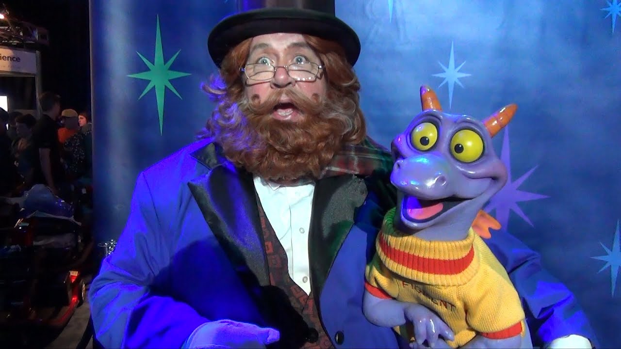 Dreamfinder and Figment Surprise Meet & Greet at D23 Expo - Mentions Tony Baxter Legends Award