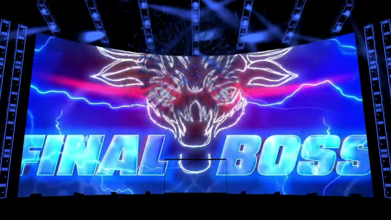 The Rock final BOSS Stage animation 