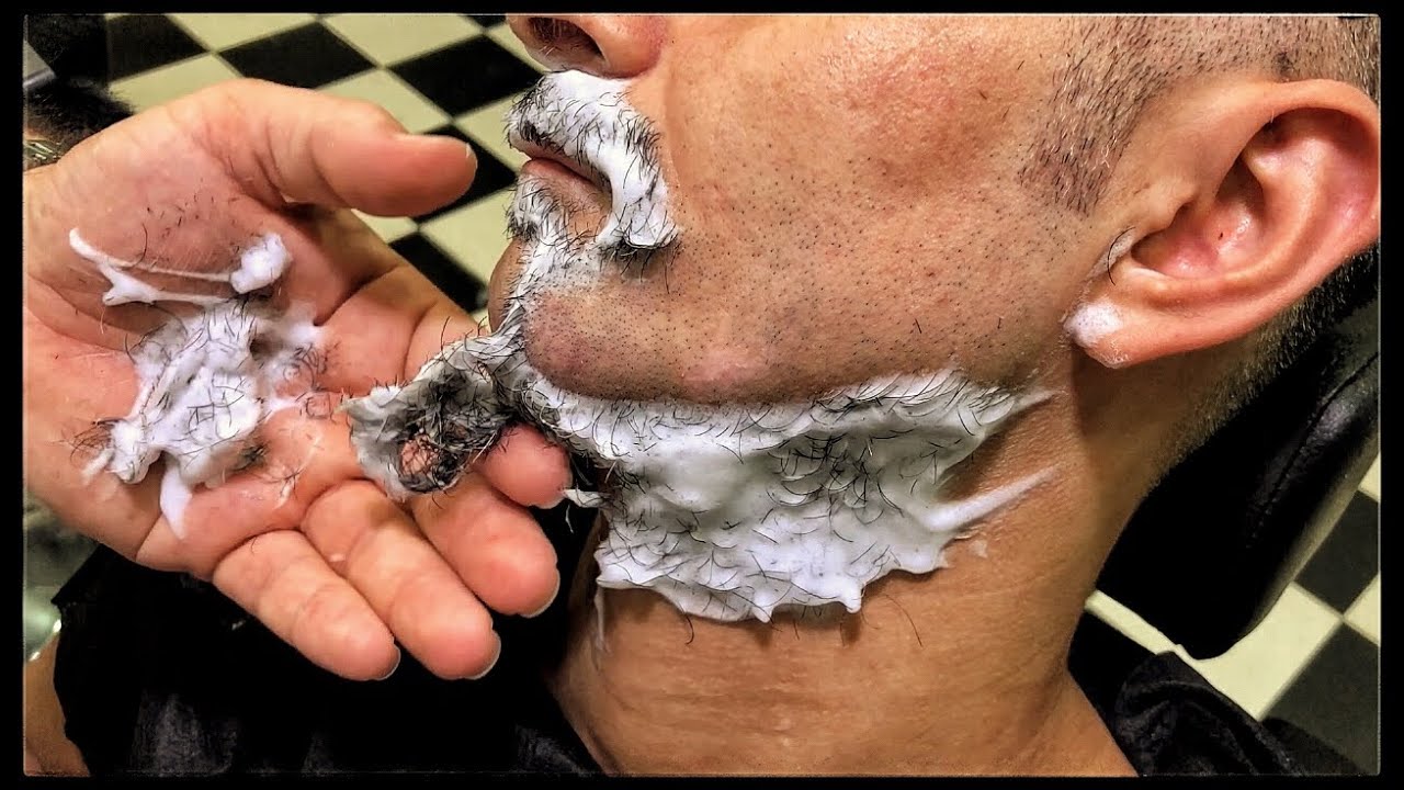 ASMR Beard Cut • Dirty Skin Cleaning and Baby Face(Sakal Kesim)