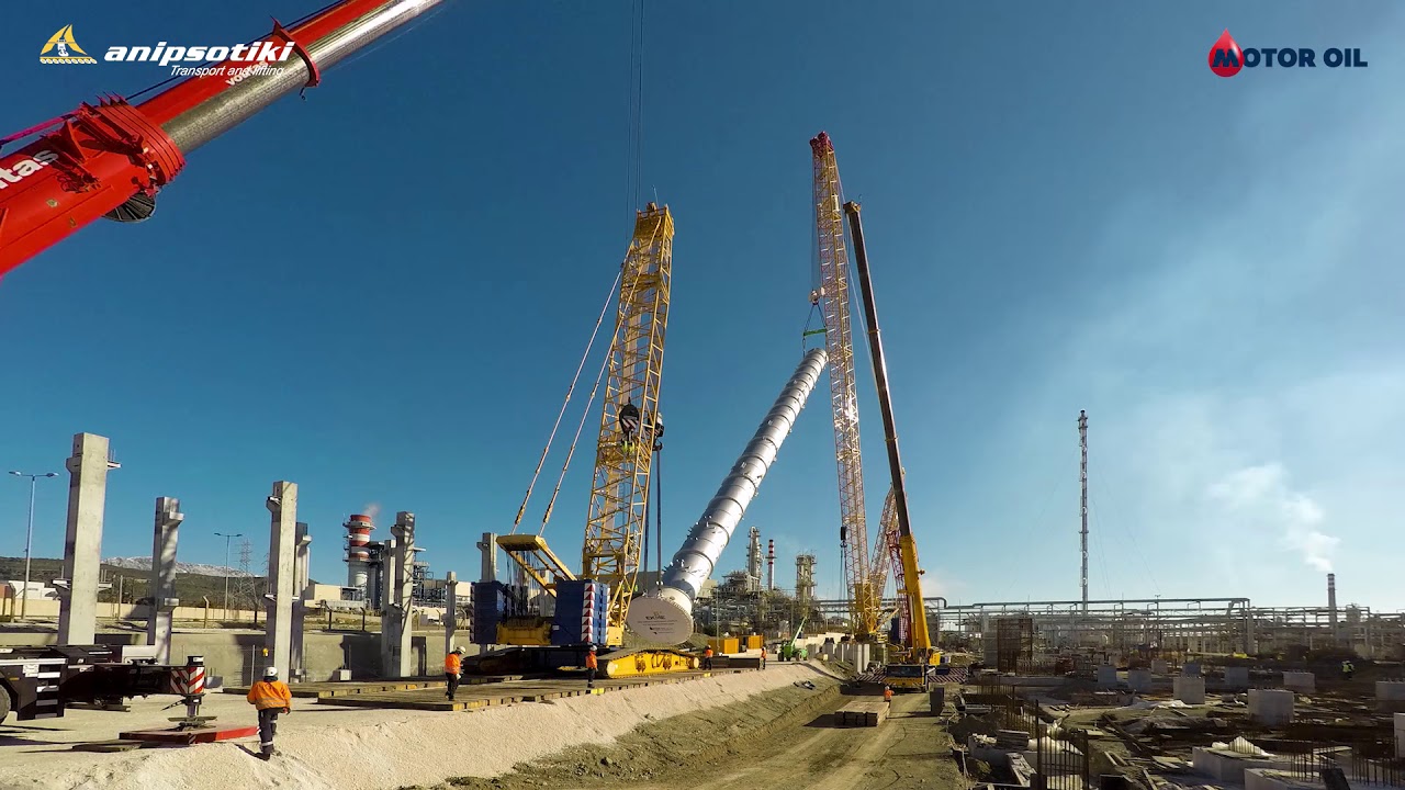 Anipsotiki  Heavy Lift in a Refinery