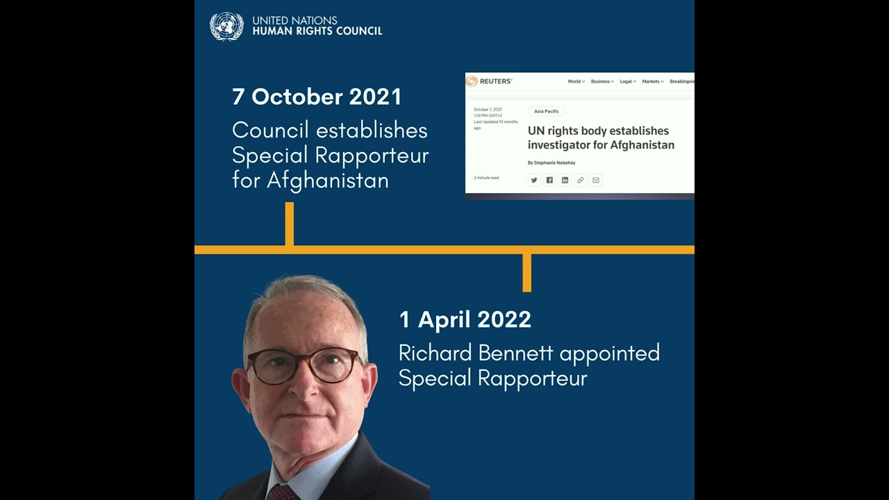 Human Rights Council takes action on Afghanistan 2021-2022