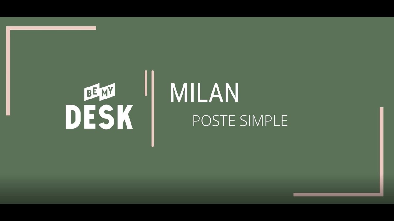 Notice de montage du bureau Milan | Be My Desk