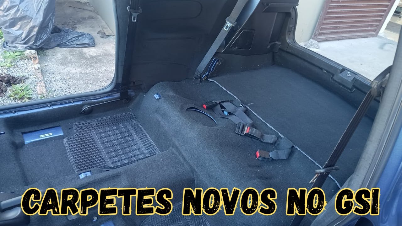 Corsa Gsi Azul Infinity - Forrações e Carpetes novos -  O que tem de diferente ?