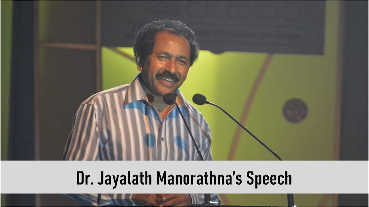 Dr. Jayalath Manorathna's Speech at Whyteleafe Pini Poda Wessak 2014 (Bishop's Auditorium)