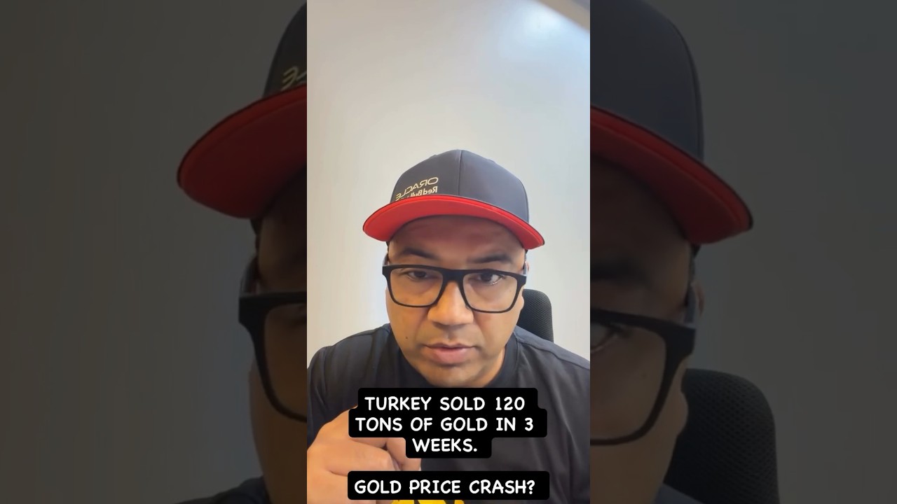 120 Tons of Gold Sold By Turkey In 3 Weeks.