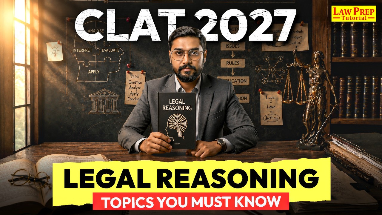 CLAT 2027 Legal Reasoning 🔥 Stop Studying Everything! Study ONLY These Topics for Top Rank