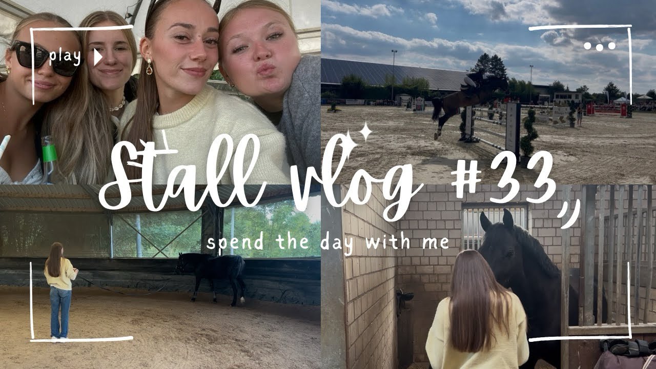 Stall Vlog #33 - Bergisch Classics und Longentag💛🐴💗
