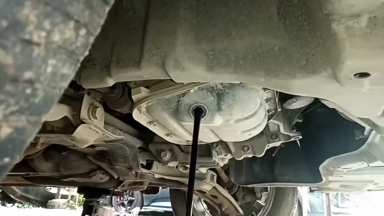 DIY Toyota vios Change oil, engine oil. #diy
