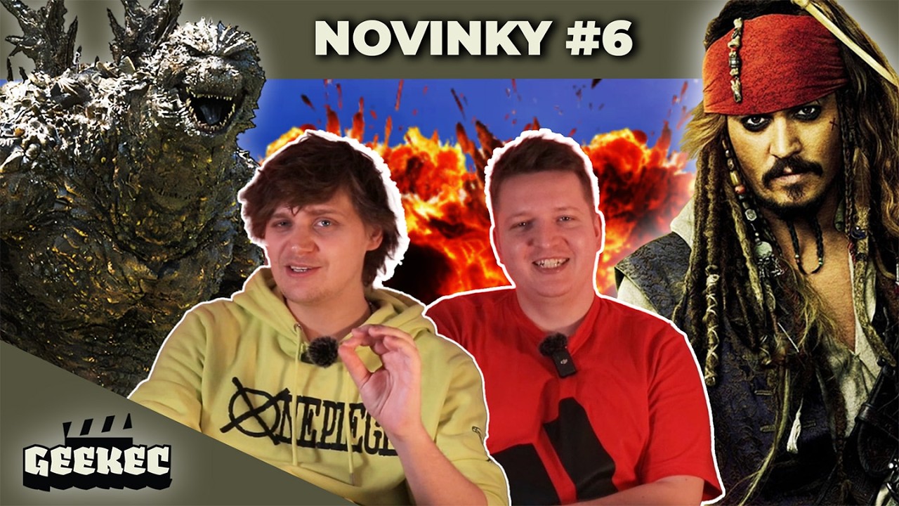 Novinky #6 | Návrat PIRÁTŮ i GODZILLY! Nabušená STATE OF PLAY či žánrové lahůdky!
