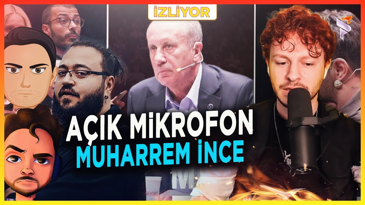 PurpleBixi Açık Mikrofon Muharrem İnce izliyor w/