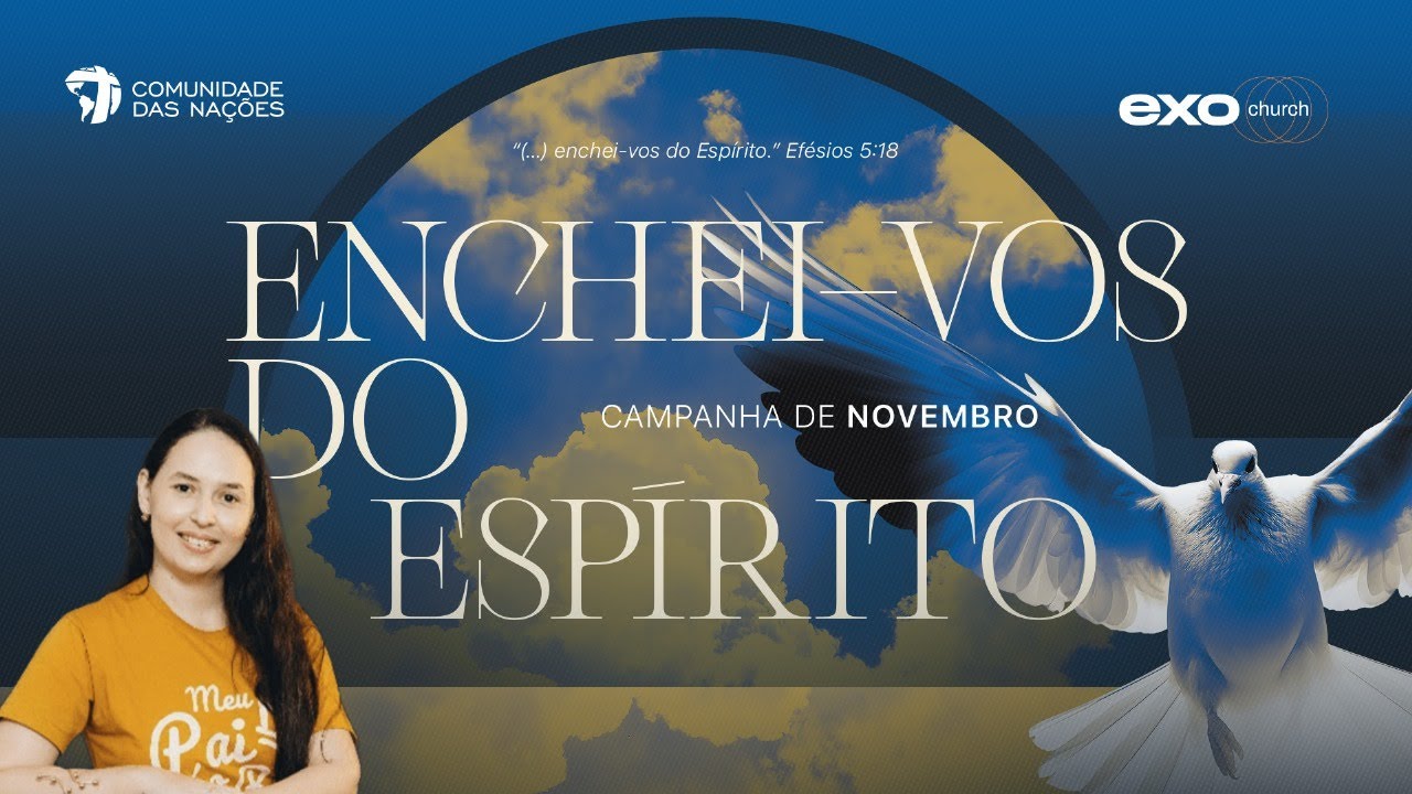 ENCHEI-VOS DO ESPÍRITO -  Priscilla Alvarenga