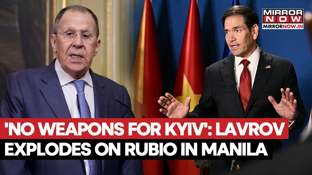'NO Weapons For Ukraine': Russia Warns Trump & US As Lavrov Meets Rubio In Manila On ASEAN Sidelines