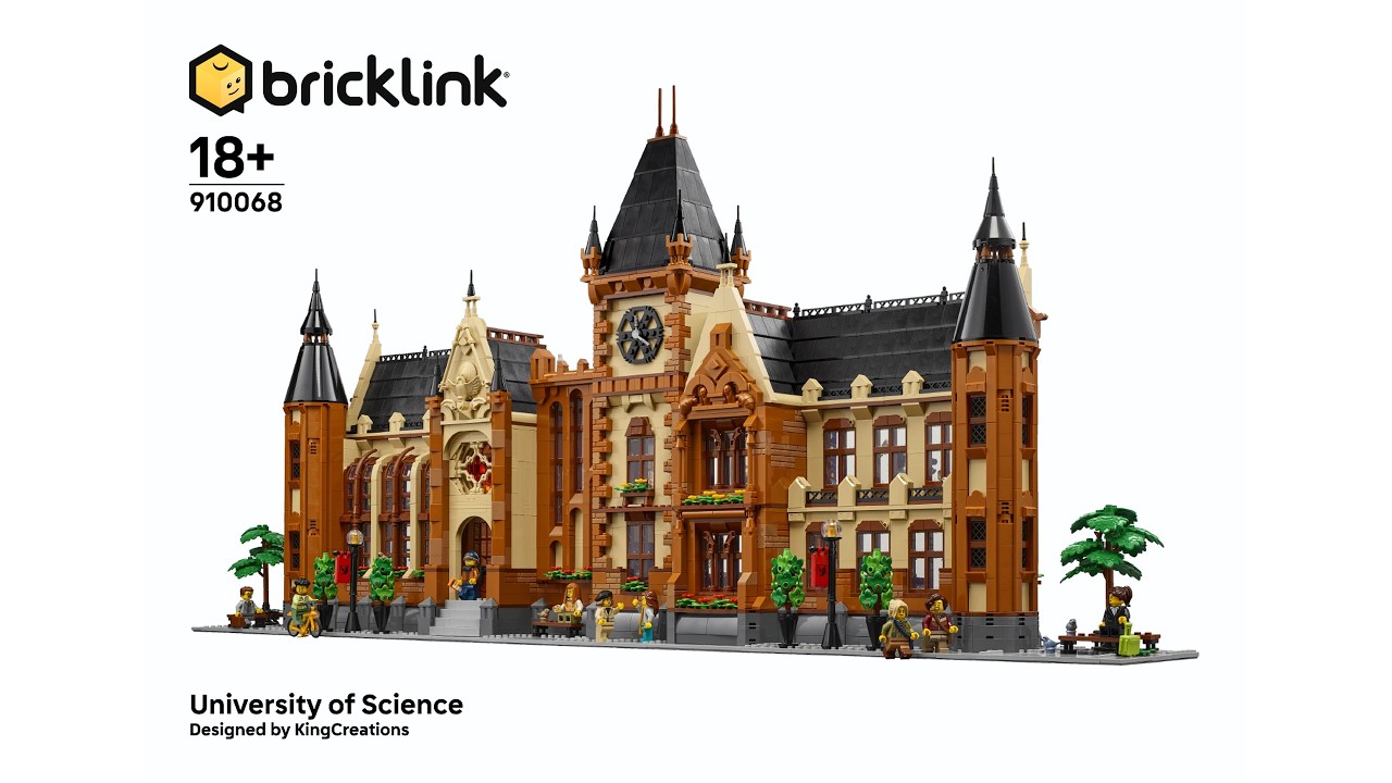 LEGO Instructions - BrickLink - 910068 - University of Science - Designer Program Series 8