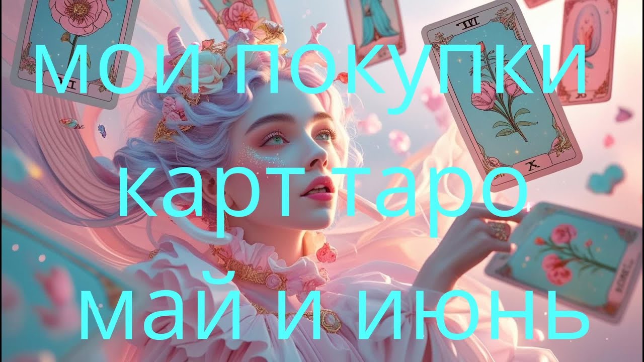 Расспаковка таро карт , мои покупки за май и июнь.