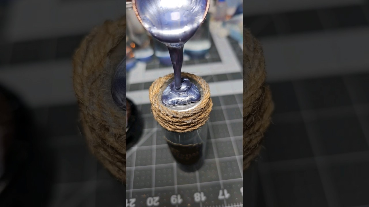 Making my dice rolling potions! #dice #dicemaking #dnd #ttrpg #potions