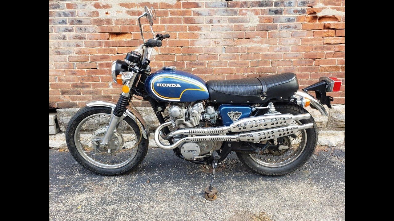 Honda CL450 Scrambler. Выживает!