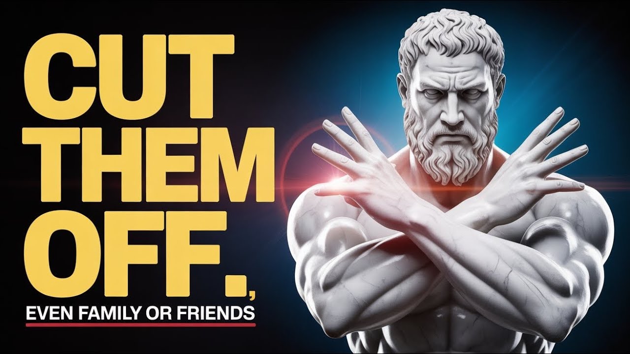 Warning: 8 Signs You Should Cut Ties, Even With Family or Friends! | Stoic Philosophy 