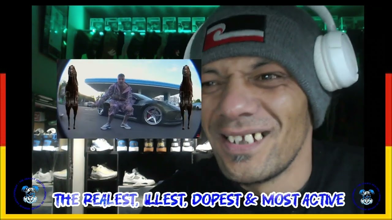 German Rap Reaction: LX & Bonez - PIZZA SALAMI (DeeVoe)