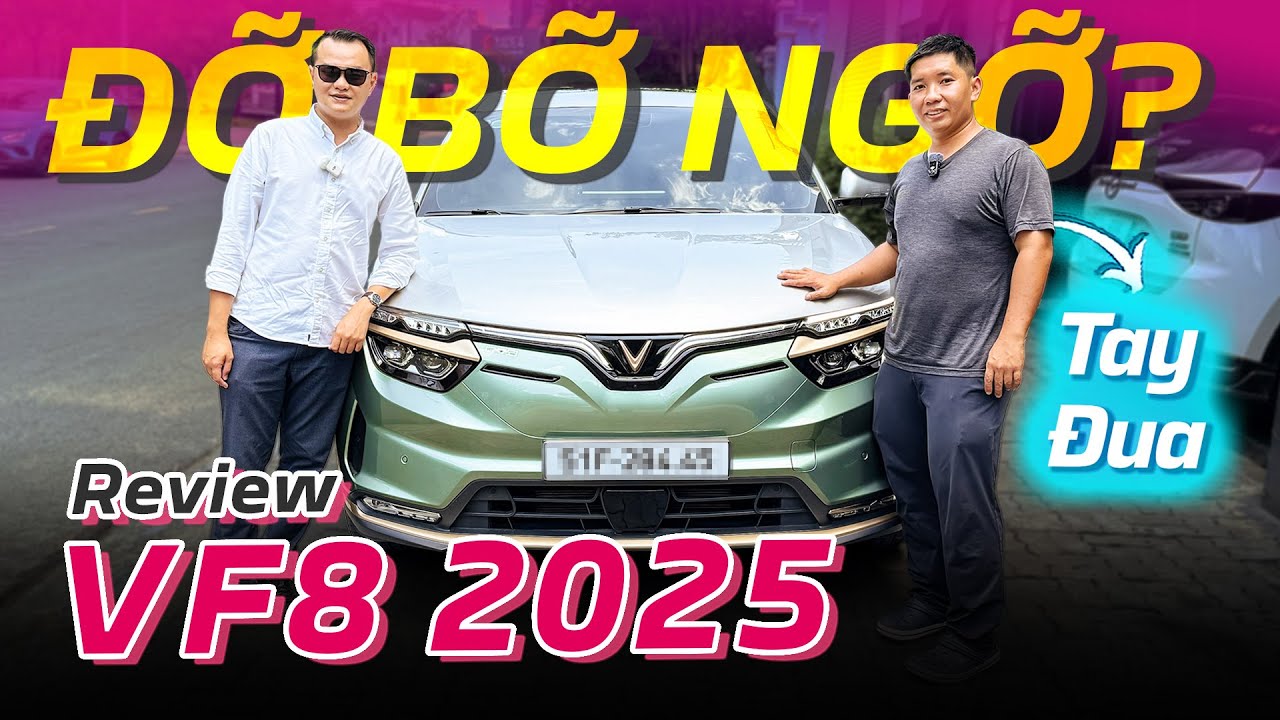 Tay đua trải lòng về VF8 sau 2 tháng gắn bó: Nên chơi để sau này chạy siêu xe đỡ bỡ ngỡ | Vlog Xe