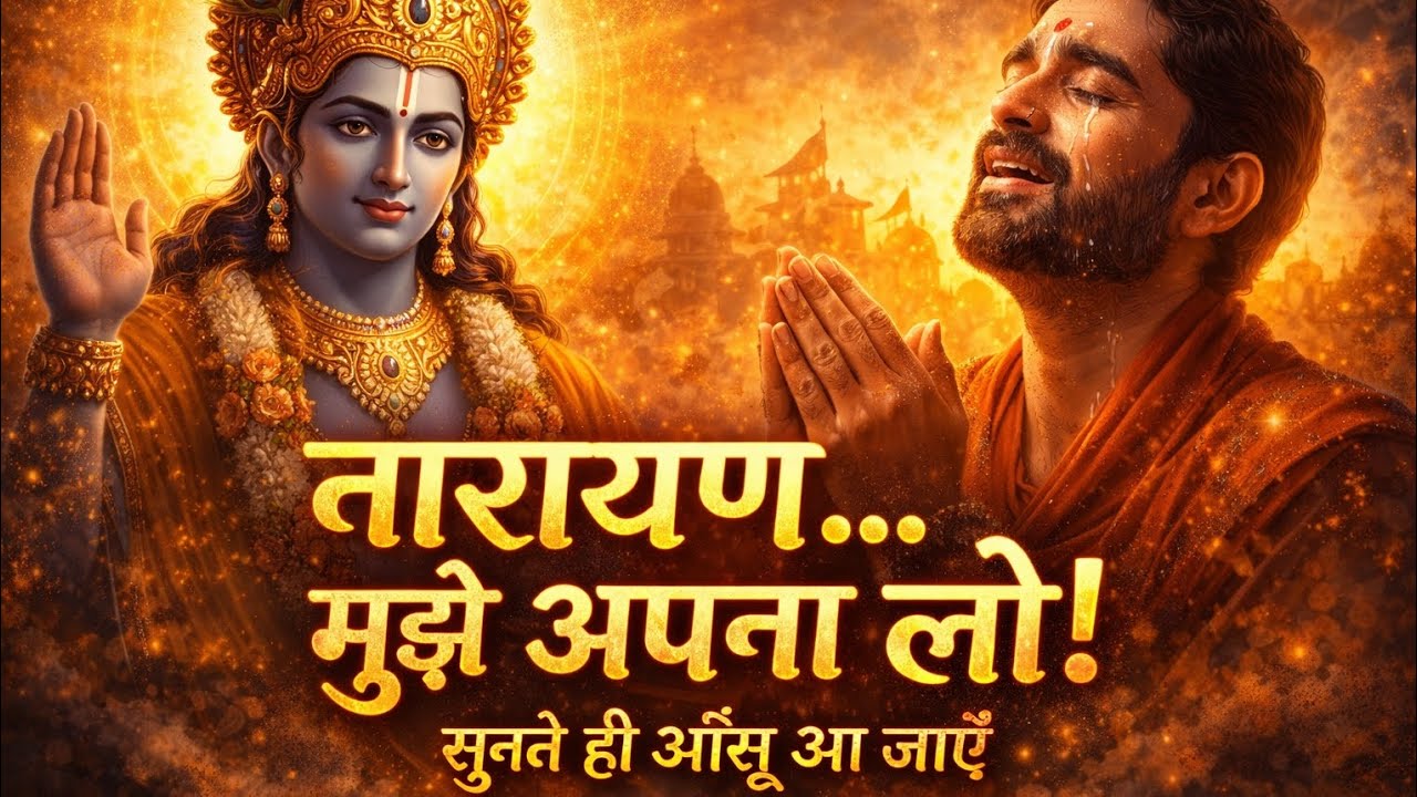 नारायण… मुझे अपना लो! 😭 | दिल को छू लेने वाला सबसे भावुक भजन | Narayan Bhajan 2026