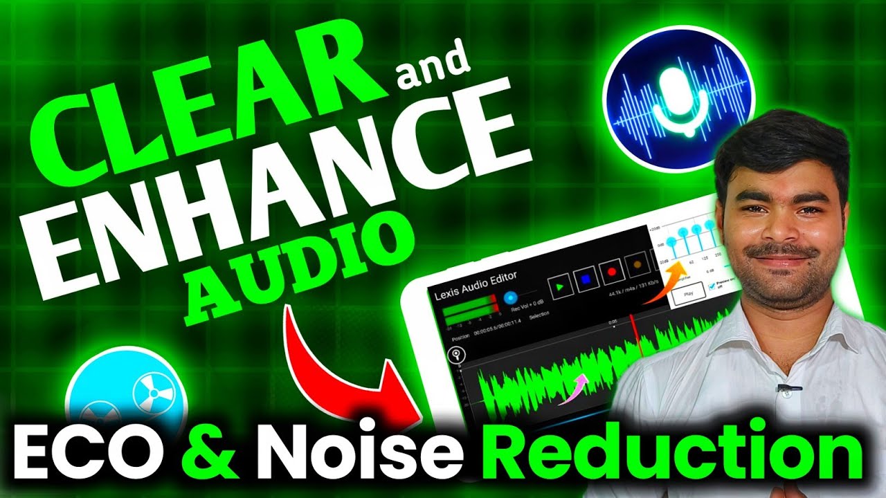 Lexis Audio Editor में Eco और Noise Reduction:2026 Full Tutorial 