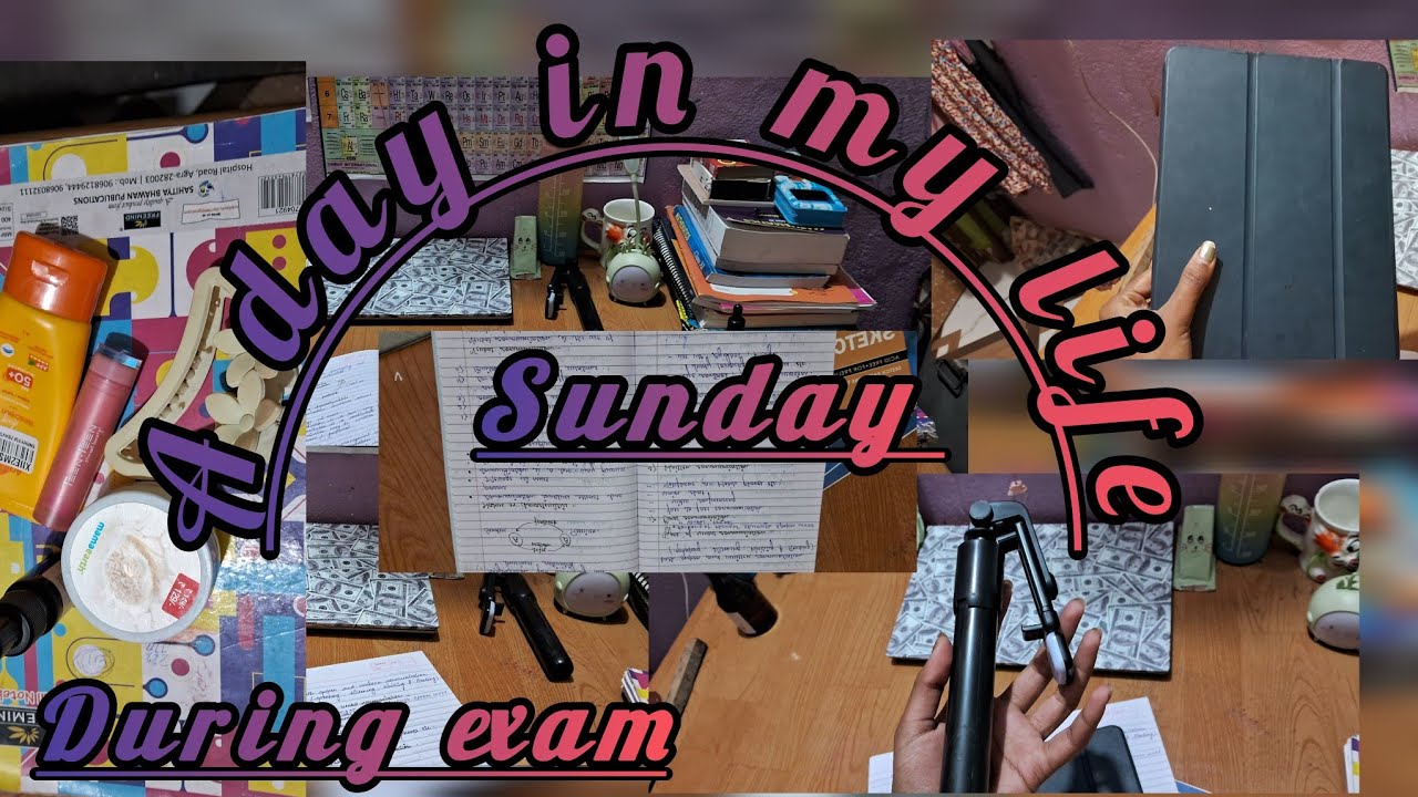A day in my life 😅❤️||  Online Bca student || during exam || skincare and fun vlog