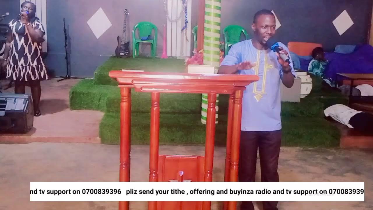 Lunch hour service by Pr Benjamin at power of God Church kulambiro