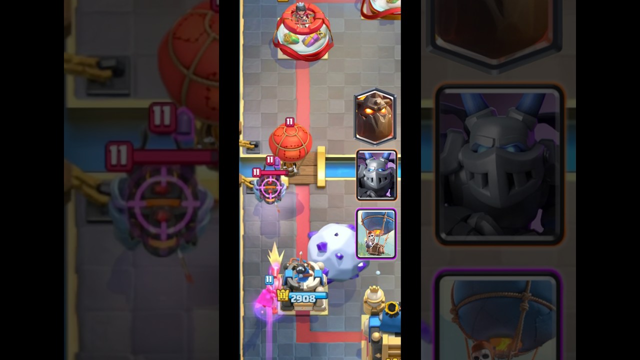 SNOWBALL vs COMBOS #clashroyale #clashroyalebrasil #artube