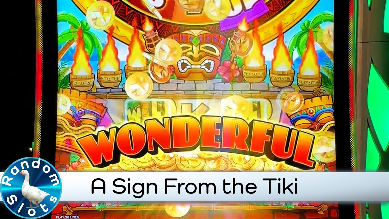 X Wheel Tiki Slot Machine