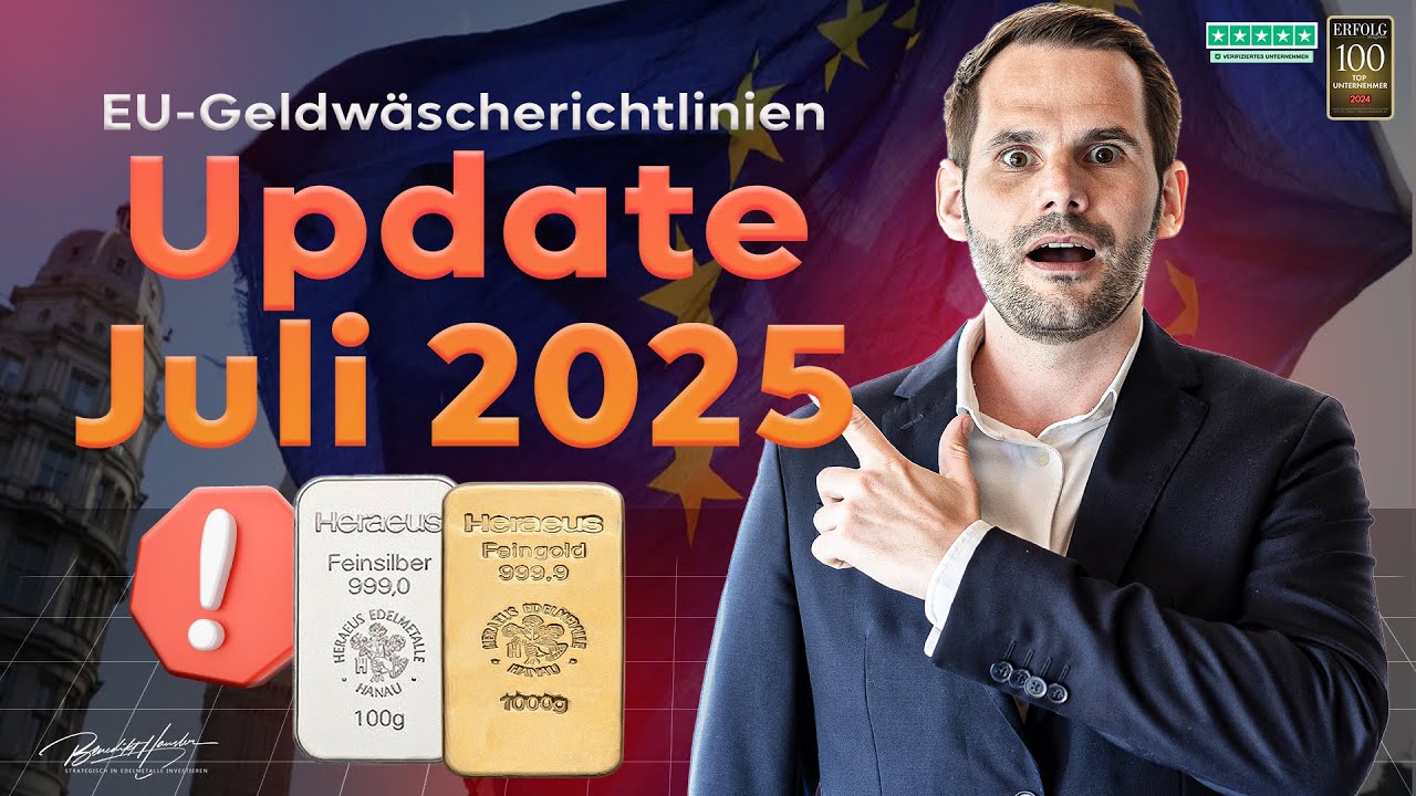 EU-Geldw&auml;sche Risiko bei Goldkauf? So sch&uuml;tzt du dich 2025!