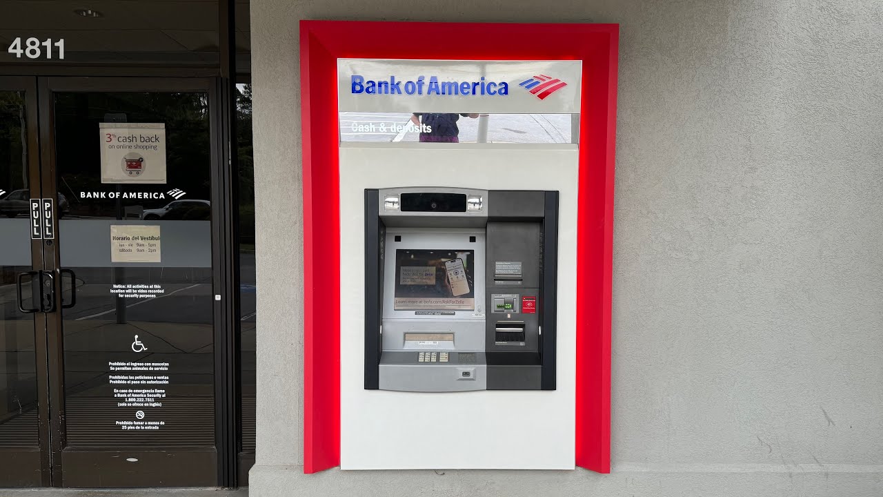 How To Use Bank Of America ATM Machine 2026